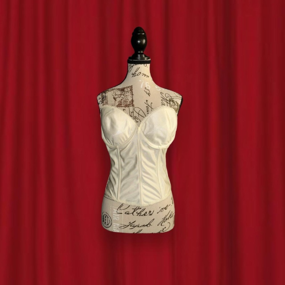 VINTAGE EMPIRE INTIMATES STRAPLESS BUSTIER TOP